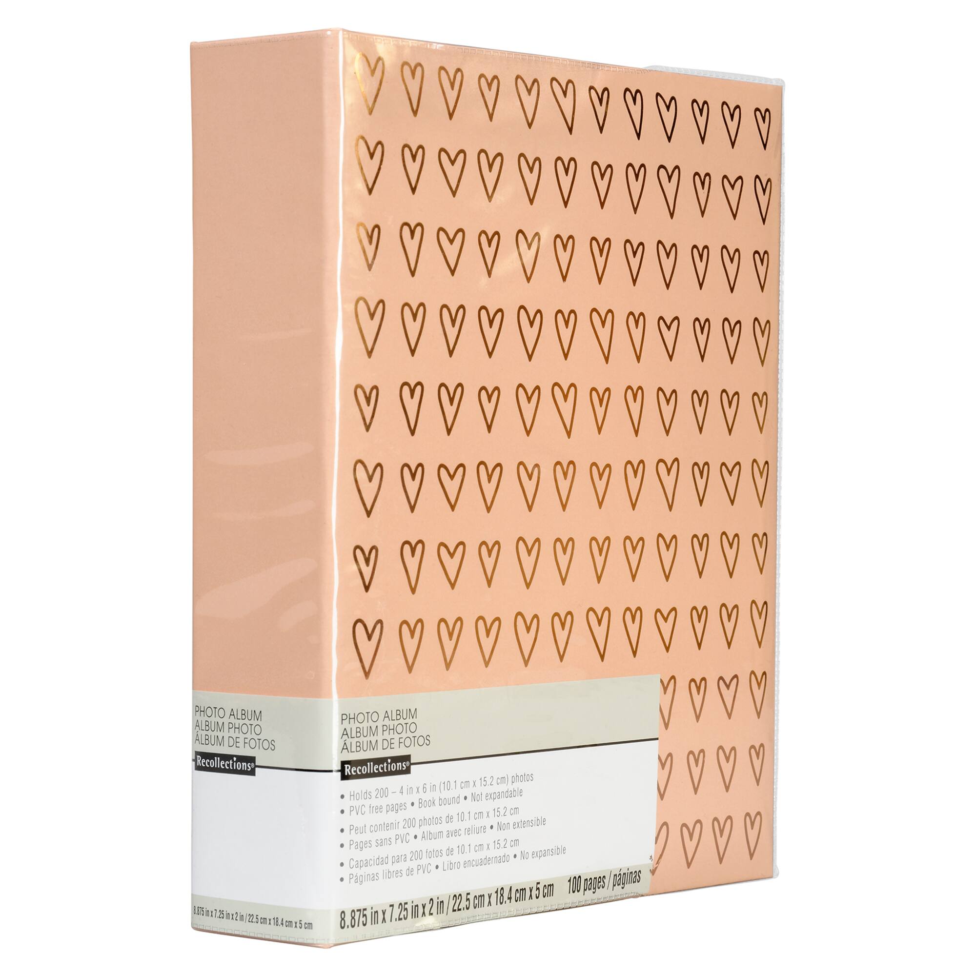 Pink Hearts Photo Album by Recollections®
